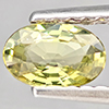 Natural Green Sapphire 0.40 Ct. Oval Shape 6 x 3.9 Mm Gemstones From Thailand