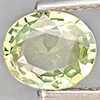 Natural Green Sapphire 0.30 Ct. Oval Shape 4.6 x 3.9 Mm Gemstones From Thailand