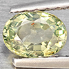 Natural Green Sapphire 0.48 Ct. Oval Shape 5.2 x 3.8 Mm Gemstones From Thailand