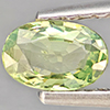 Natural Green Sapphire 0.42 Ct. Oval Shape 6.8 x 3.8 Mm Gemstones From Thailand