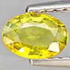 Natural Yellow Sapphire 0.40 Ct. Oval Shape 5.7 x 3.9 Mm Gemstones From Thailand