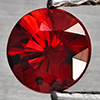 Natural Orangish Red Songea Sapphire 0.48 Ct. Round Diamond Cut 3.4 Mm Gemstones from Tanzania Natural Orangish Red Songea Sapphire 0.48 Ct. Round Diamond Cut 3.4 Mm Gemstones from Tanzania