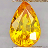 Natural Yellow Sapphire 0.57 Ct. Pear Shape 5.9 x 4 Mm Gemstone from Thailand
