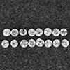 Natural White Sapphire 0.69 Ct. 16 Pcs Round Diamond Cut 2.2 Mm Gemstone From Sri Lanka Natural White Sapphire 0.69 Ct. 16 Pcs Round Diamond Cut 2.2 Mm Gemstone From Sri Lanka