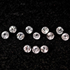 Natural White Sapphire 0.47 Ct. 12 Pcs Round Diamond Cut 1.9 Mm Gemstone From Sri Lanka Natural White Sapphire 0.47 Ct. 12 Pcs Round Diamond Cut 1.9 Mm Gemstone From Sri Lanka