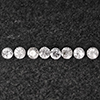Natural White Sapphire 0.61 Ct. 8 Pcs Round Diamond Cut 2.5 Mm Gemstone From Sri Lanka Natural White Sapphire 0.61 Ct. 8 Pcs Round Diamond Cut 2.5 Mm Gemstone From Sri Lanka