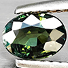Natural Green Sapphire 0.71 Ct. Oval Shape 6.2 x 4.5 Mm Gemstone from Thailand