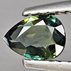 Natural Green Sapphire 0.48 Ct. Pear Shape 5.8 x 4.5 Mm Gemstone From Thailand