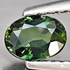 Natural Green Sapphire 0.64 Ct. Oval Shape 6 x 4.4 Mm Gemstone from Thailand