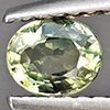 Natural Green Songea Sapphire Gemstones 0.51 Ct. Oval Shape 5.1 x 4.1 Mm. Natural Green Songea Sapphire Gemstones 0.51 Ct. Oval Shape 5.1 x 4.1 Mm.