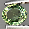 Natural Green Songea Sapphire Gemstones 0.46 Ct. Oval Shape 4.7 x 4.2 Mm. Natural Green Songea Sapphire Gemstones 0.46 Ct. Oval Shape 4.7 x 4.2 Mm.