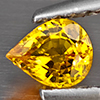 Natural Yellow Songea Sapphire Gemstones 0.37 Ct. Pear Shape 5 x 4 Mm. Natural Yellow Songea Sapphire Gemstones 0.37 Ct. Pear Shape 5 x 4 Mm.