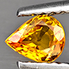 Natural Yellow Songea Sapphire Gemstones 0.50 Ct. Pear Shape 5.2 x 4.2 Mm. Natural Yellow Songea Sapphire Gemstones 0.50 Ct. Pear Shape 5.2 x 4.2 Mm.
