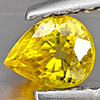 Natural Yellow Songea Sapphire Gemstones 0.56 Ct. Pear Shape 5 x 4.2 Mm. Natural Yellow Songea Sapphire Gemstones 0.56 Ct. Pear Shape 5 x 4.2 Mm.