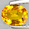 Natural Yellow Sapphire 0.61 Ct. Oval Shape 6 x 4.8 Mm Gemstone from Thailand