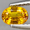Natural Yellow Sapphire 0.65 Ct. Oval Shape 5.7 x 4.1 Mm Gemstone from Thailand