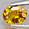Natural Yellow Sapphire 0.58 Ct. Oval Shape 5.8 x 4.4 Mm Gemstone from Thailand