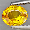 Natural Yellow Sapphire 0.46 Ct. Oval Shape 5.7 x 4.6 Mm Gemstone from Thailand