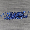 Natural Blue Sapphrie 0.38 Ct. 95 Pcs Round Diamond Cut 0.5 Mm Gemstone from Thailand