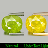 Intense Green Sphene 3.98 Ct. Oval 9.7 x 8.3 Mm. Natural Gemstone Unheated
