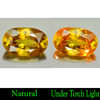 Multi Color Sphene Red Spark 1.65 Ct. Oval Shape 8.7 x 5.5 Mm. Natural Gemstone