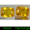 Multi Color Sphene 2.49 Ct. Cushion 9.9 x 7.1 Mm. Natural Gemstone Unheated