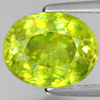 Multi Color Titanium Sphene Red Spark 3.59 Ct. Oval Shape Natural Gem Unheated