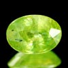0.75 Ct Natural Intense Green Titanium Sphene Red Spark