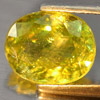 2.76 Ct Natural Intense Green Titanium Sphene Red Spark