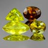 2.22 Ct 4 Pcs. Natural Multi Color Titanium Sphene Gems 2.22 Ct 4 Pcs. Natural Multi Color Titanium Sphene Gems