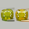 Intense Green Titanium Sphene Red Spark 14.22 Ct. Cushion 15.9 x 13.5 Mm Natural Intense Green Titanium Sphene Red Spark 14.22 Ct. Cushion 15.9 x 13.5 Mm Natural