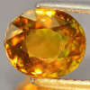 Multi Color Sphene2.17 Ct. Oval Shape 8.5 x 7.3 Mm. Natural Gemstone Unheated