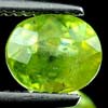 0.96 Ct. Natural Intense Green Titanium Sphene Red Spark