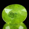0.95 Ct. Natural Intense Green Titanium Sphene Red Spark
