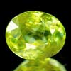 0.86 Ct Natural Intense Green Titanium Sphene Red Spark