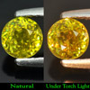 0.76 Ct. Round Natural Multi Color Titanium Sphene Red Spark