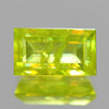 1.67 Ct. Baguette Shape Natural Green Titanium Sphene Red Spark 1.67 Ct. Baguette Shape Natural Green Titanium Sphene Red Spark