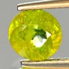 1.19 Ct. Natural Gem Intense Green Sphene With Rainbow Spark