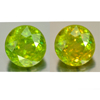 Green Sphene 2.24 Ct. Round Shape 7.2 Mm. Natural Gemstone Unheated Madagascar