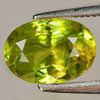 Multi Color Titanium Sphene With Rainbow Spark 3.77 Ct. Oval Shape Natural Gem