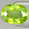 2.19 Ct. Oval Shape Natural Yellowish Green Titanium Sphene With Rainbow Spark 2.19 Ct. Oval Shape Natural Yellowish Green Titanium Sphene With Rainbow Spark