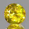 0.95 Ct. Round Shape Natural Multi Color Titanium Sphene With Rainbow Spark