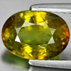 Yellowish Green Sphene 2.82 Ct. Oval 10 x 7.3 Mm. Natural Gemstone Unheated Yellowish Green Sphene 2.82 Ct. Oval 10 x 7.3 Mm. Natural Gemstone Unheated