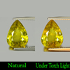 Intense Yellowish Green Titanium Sphene With Rainbow Spark 4.30 Ct. Natural Gem