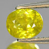 0.98 Ct. Natural Gem Multi Color Titanium Sphene With Rainbow Spark Oval Shape