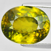 Multi Color Sphene 8.34 Ct. VVS Oval 14.1 x 11 Mm. Natural Gemstone Unheated