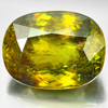Multi Color Sphene 29.69 Ct. Cushion 20 x 15.4 Mm. Natural Gemstone Madagascar