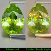 Multi Color Sphene 2.82 Ct. Pear Shape 10.3 x 7.7 Mm. Natural Gemstone Unheated