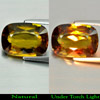 Multi-Color Shpene 6.38 Ct. Cushion 13.4 x 9.6 Mm. Natural Gemstone Unheated