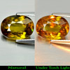 Multi-Color Shpene 4.38 Ct. Oval Shape 11.5 x 8.4 Mm. Natural Gemstone Unheated